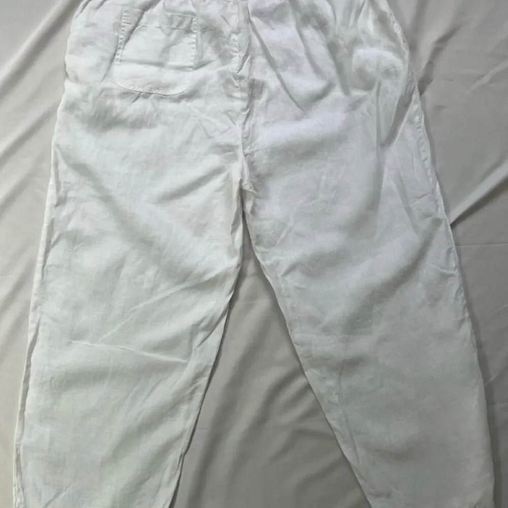 Quince Women's White Trousers